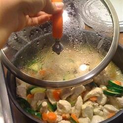 Bow Ties, Zucchini, Carrots, and Chicken recipe