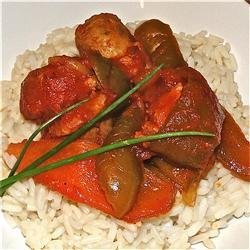 Easy Sausage, Peppers and Onions with Elbows recipe