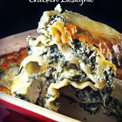 Chicken and Spinach Lasagna recipe