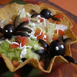 Tarantula Tostadas (Or Tacos) recipe
