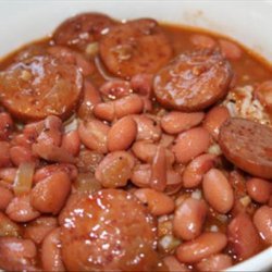 Red Beans Served With Rice recipe