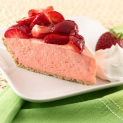 Nasoya Strawberry Cream Pie With Sugar Cookie Crust recipe