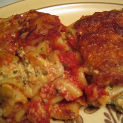 Cheese & Pesto Lasagna recipe