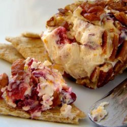 Cranberry and Pecan Cheese Log recipe