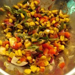 Corn and Pepper Salad recipe