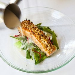Steamed Asian Salmon recipe