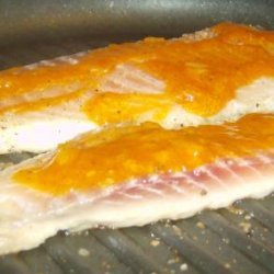 Grilled Tilapia With Peach BBQ Sauce by Paula Deen recipe