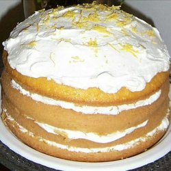 Lemon Bavarian Torte recipe