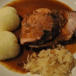 Authentic Schweinebraten German Pork Roast Bavarian Style recipe