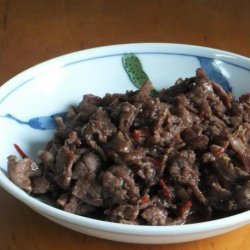 Szechuan Shredded Beef recipe