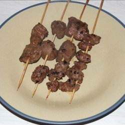Marinated Veal Kebabs recipe