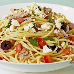 Spaghetti With Fresh Tomatoes recipe