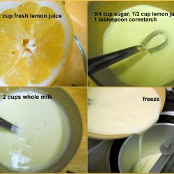 Lemon Sherbet recipe