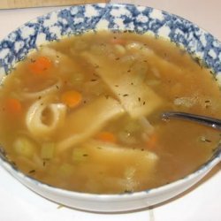 Veggie Dumpling Soup (Vegan) recipe