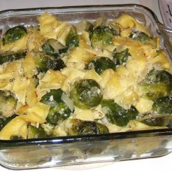 Brussels Sprouts With Egg Noodles recipe
