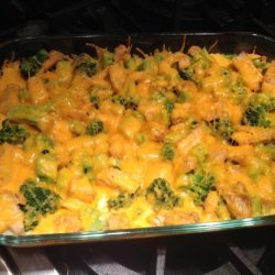 Flaky Chicken Potato Broccoli Pizza #5FIX recipe