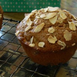 Caramel Apple Almond Muffins recipe