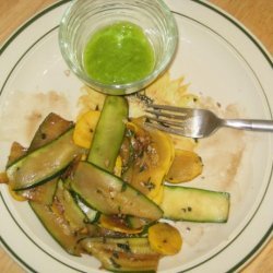 Warm Summer Squash Salad recipe