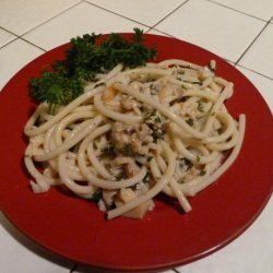 Pasta With White Wine Clam Sauce recipe