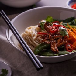 Sesame Chicken and Noodles recipe