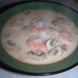 Tom Kha (Coconut Soup) With Shrimp, Easy recipe