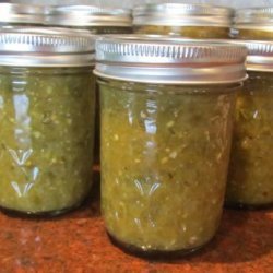 Salsa Verde Made With Green Tomatoes recipe