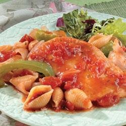 Chicken Cacciatore and Pasta recipe