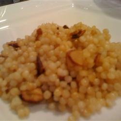 Couscous with Honeyed Almonds and Lemon recipe