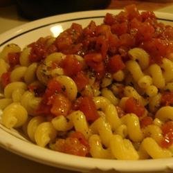 Light Southwestern Tomato Pasta recipe