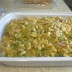 Macaroni and Cheese with Chicken and Broccoli recipe