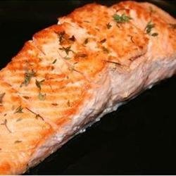Thyme Salmon with Sage Pasta recipe