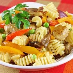Pasta and Vegetable Saute recipe