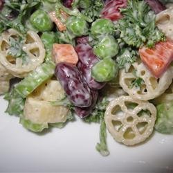 Elbow Macaroni and Kidney Bean Salad recipe