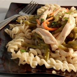 Pasta with Thai-Style Chicken recipe