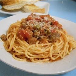 Red Bowl Spaghetti recipe