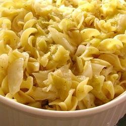 Haluski - Cabbage and Noodles recipe