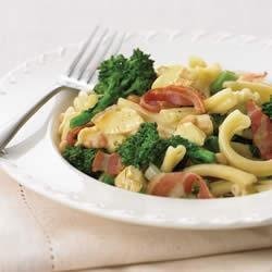 Pasta with Greens and Sir Laurier recipe