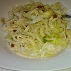 Fried Cabbage and Noodles recipe