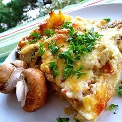 Gina's Creamy Mushroom Lasagna recipe