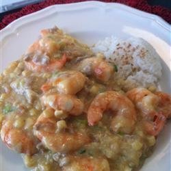 Shrimp with Lobster Sauce recipe