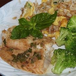 Broiled Sweet and Tangy Tilapia recipe