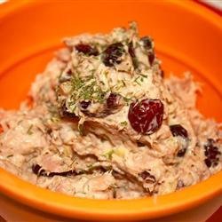 Tuna Salad with Cranberries recipe