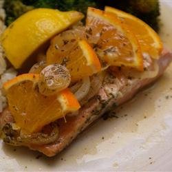 Orange Roasted Salmon recipe