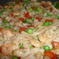 Singapore Noodle Curry Shrimp recipe