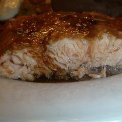 Roast Salmon With Balsamic Vinegar recipe
