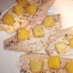 Hawaiian Fish with Pineapple recipe