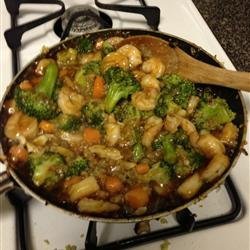 Easy Shrimp Vegetable Stir Fry recipe