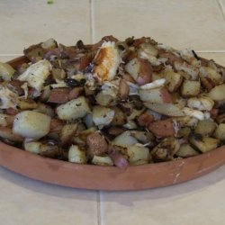 Crabby Potatoes recipe