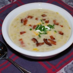 Smashed Potato Soup recipe