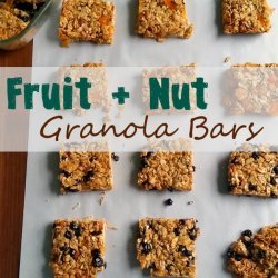 Fruit and Nut Granola Bars recipe